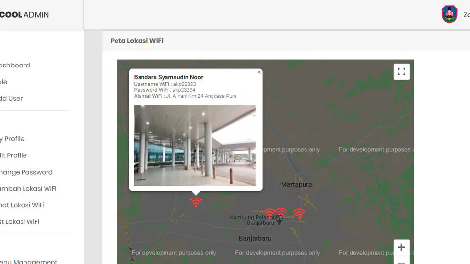 Aplikasi GIBASP (GIS-based free Internet Access Point)